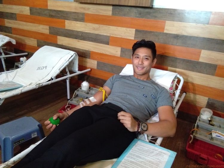 Actor Rocco Nacino Urges Filipinos to Donate Blood to Children with Cancer