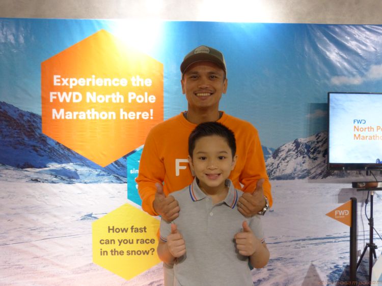 Cancer Survivor Louie Sangalang Joins Team Asia in FWD North Pole Marathon