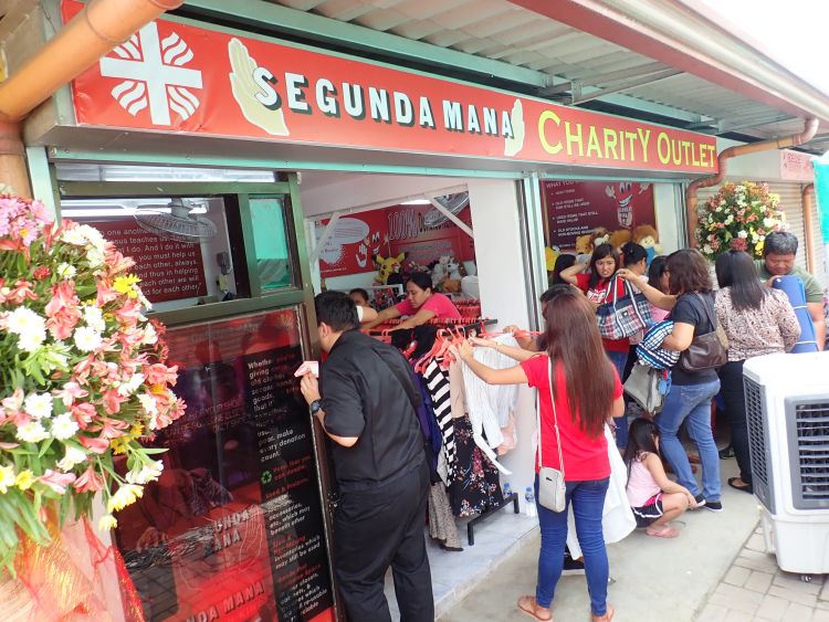 Caritas Manila Inaugurates 29th Segunda Mana Outlet at Victory Town Center Lemery Batangas