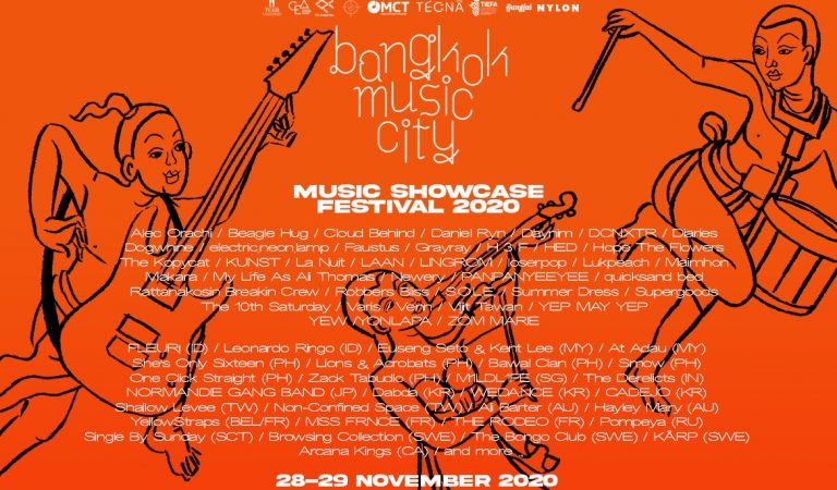 Bangkok Music City Goes Virtual, Announces 2020 Festival Lineup