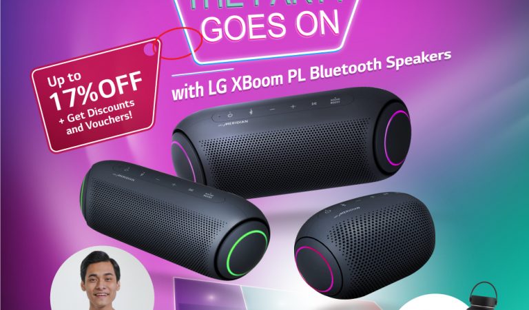 Stay Smart, Stay Home and Party with the LG XBoom Go