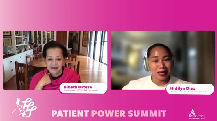 SuperSHEro Hidilyn Diaz Supports the Power of Pink