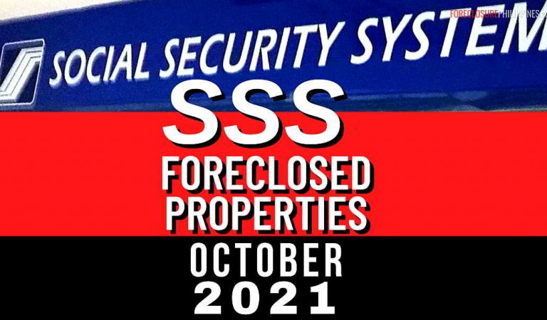 SSS Now Selling its Foreclosed Properties