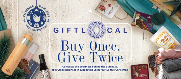 Buy Once, Give Twice –  Globe Business GIFT LOCAL Supports MSMEs
