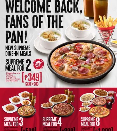 Pizza Hut Welcomes Back Fans of the Pan with New Meals and Deals