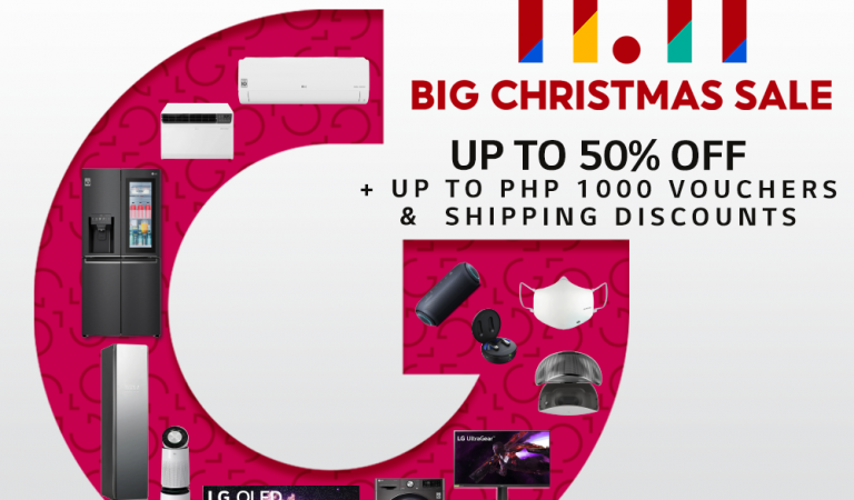 Shop Smart and Early with LG at the Shopee 11.11 Big Christmas Sale