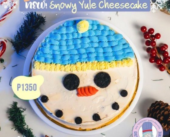 A Snowy Yule Cheesecake for Your White Christmas Dreams
