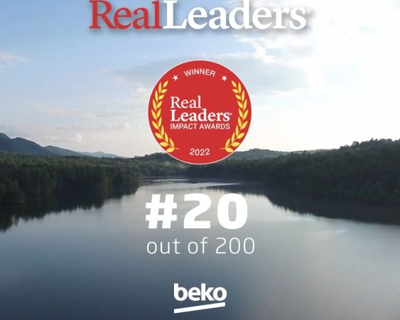 Beko Ranked 20th on the Real Leaders Top 200 of 2022