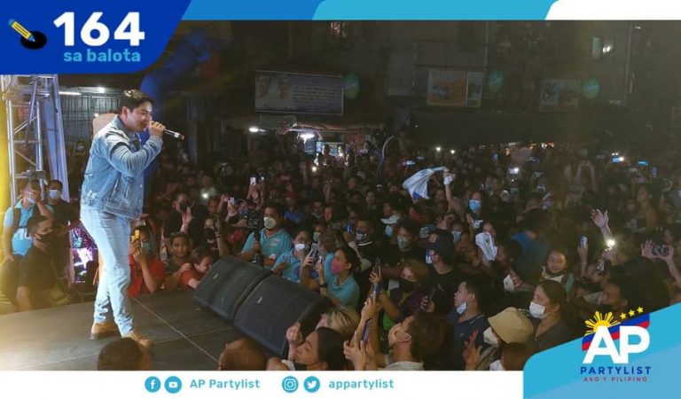 Task Force 164 AP Partylist All Stars Visited Tondo, Manila