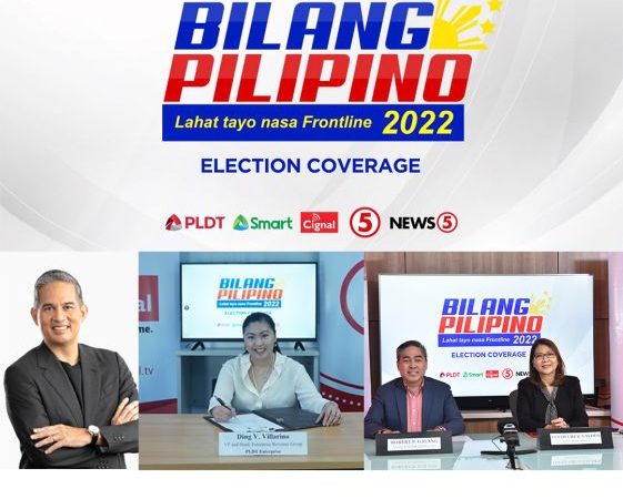 PLDT, Smart Boost TV5’s Bilang Pilipino 2022 Elections Digital Coverage