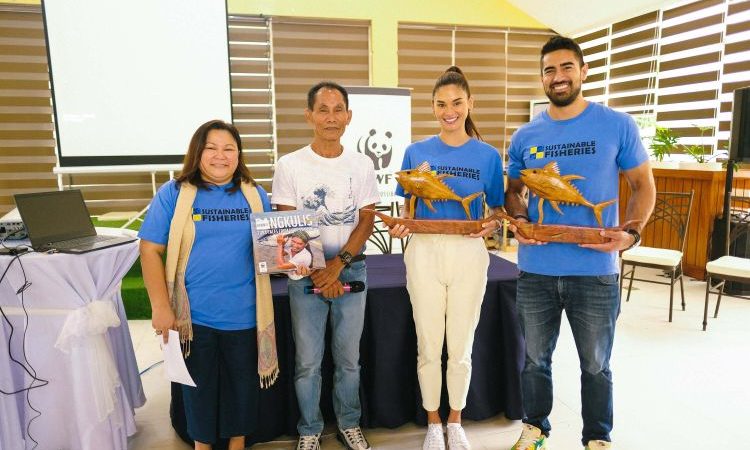 Pia Wurtzbach and Jeremy Jauncey for the Build Back Better Campaign of WWF