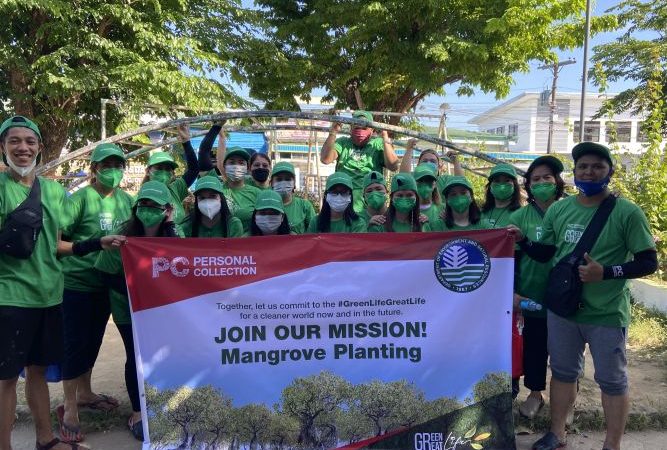 Personal Collection Plants 100,000 Mangroves, Conducts Coastal Cleanups