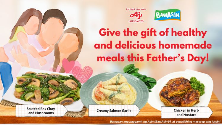 A Gift of Healthy, Delicious Meals on Father’s Day