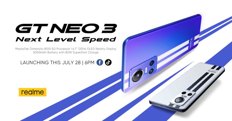Next Level Speed! realme GT NEO 3 Arrives in the PH