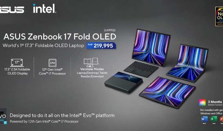 ASUS PH Launches its 6-in-1 ZENBOOK 17 Fold OLED