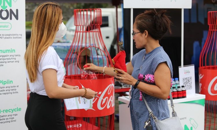 LOOK: Coca-Cola Booths for Plastic Bottle Waste Collection