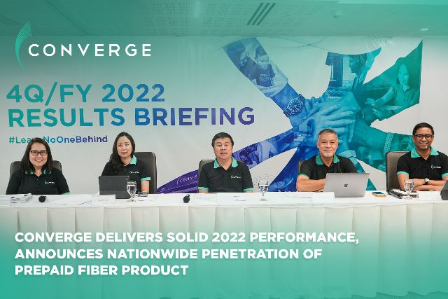 Converge Announces Nationwide Penetration of Prepaid Fiber Product