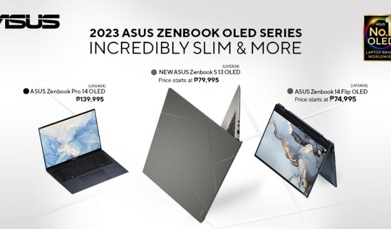 ASUS Unveils Three New Ultra-Thin OLED Laptops