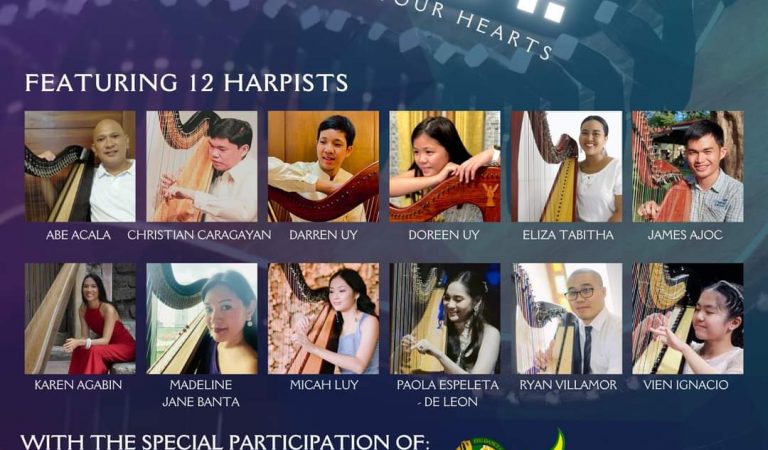 Tutti Harpi Gathers 12 Filipino Harpists on the FEU Stage