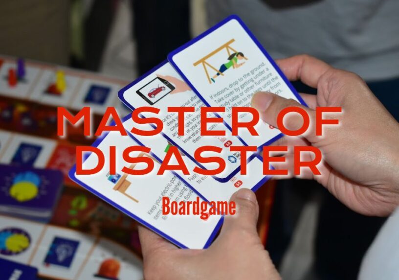 Master of Disaster Boardgame