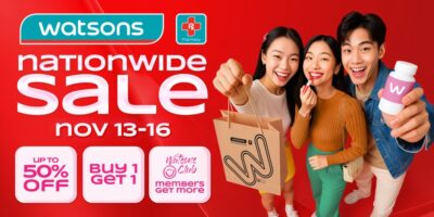 Watsons Nationwide Sale