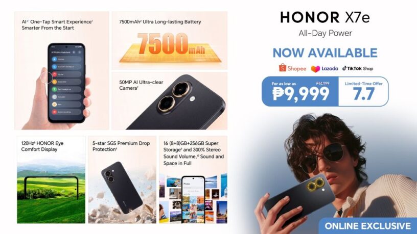 HONOR X7e