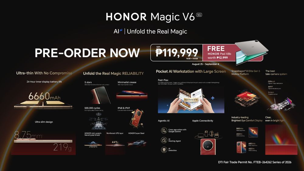HONOR Magic V6